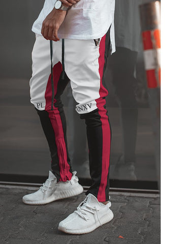 Fashion Casual Paneled Pants
